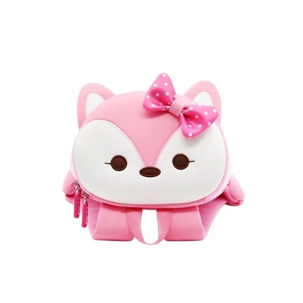 sac à dos avec renard 3D