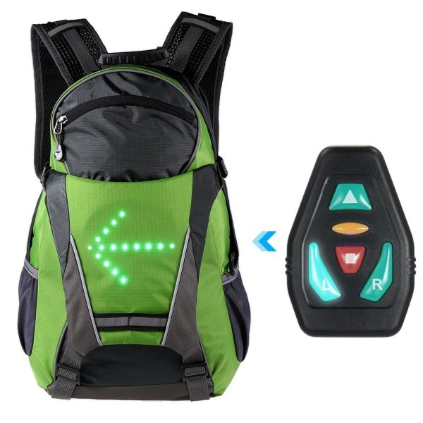 sac à dos avec signalisation directionnelle