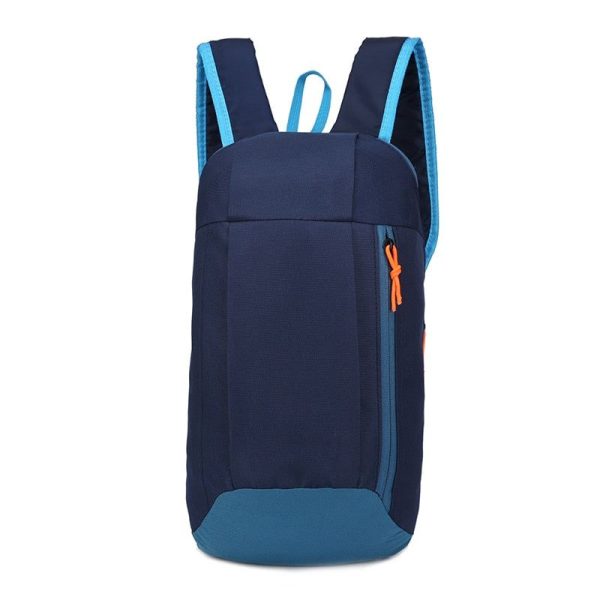 sac à dos bleu foncé simple en 10 litres