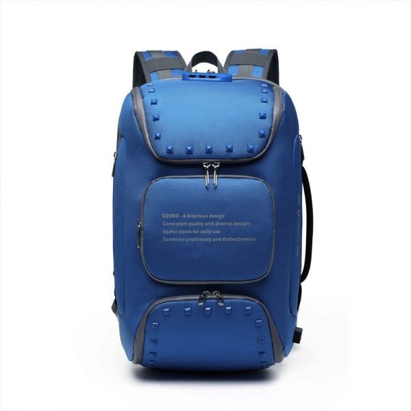 sac à dos bleu homme