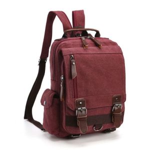 sac à dos carré toile