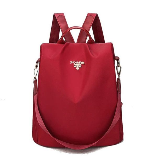 sac à dos de ville femme rouge