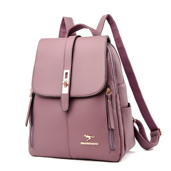 sac à dos en similicuir pour femme