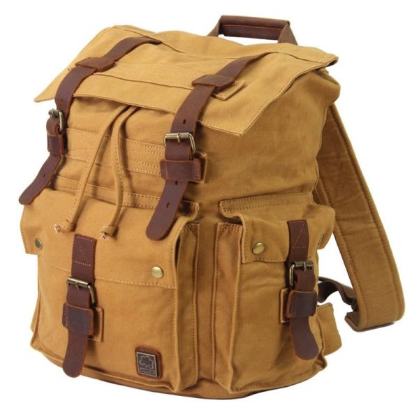 sac à dos en toile pour femme et homme
