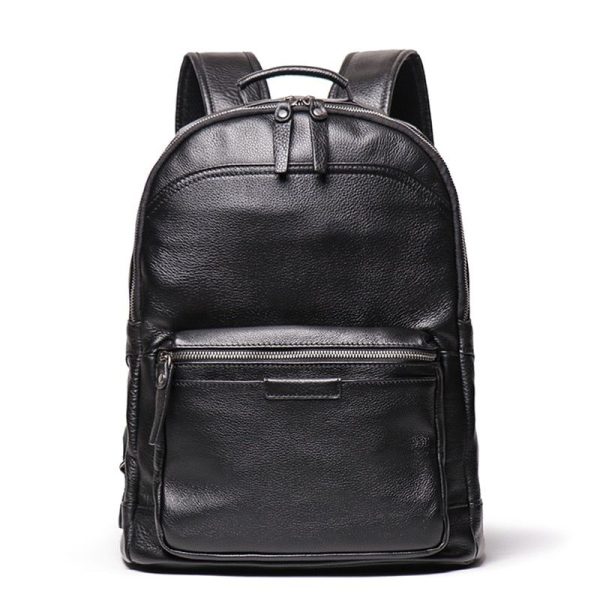 sac à dos femme cuir noir