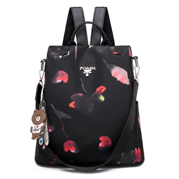 sac à dos femme vintage fleur