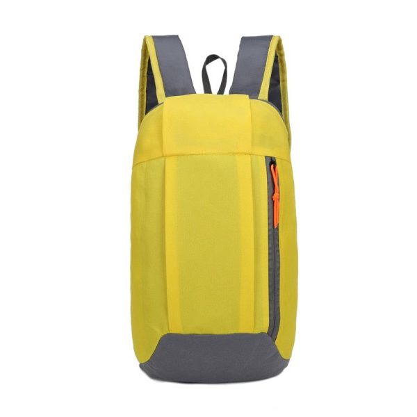 sac à dos jaune simple