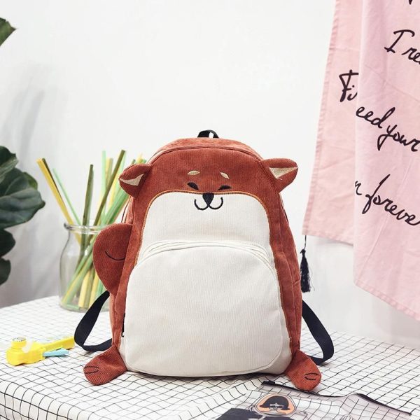 sac à dos maternelle renard