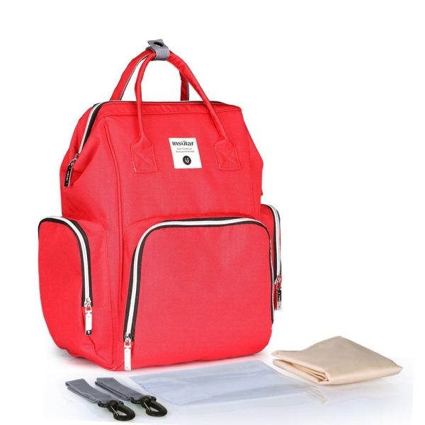 sac à dos pour bébé avec 3 ranges biberons