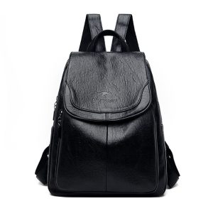 sac à dos simili cuir vintage souple
