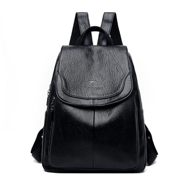 sac à dos simili cuir vintage souple