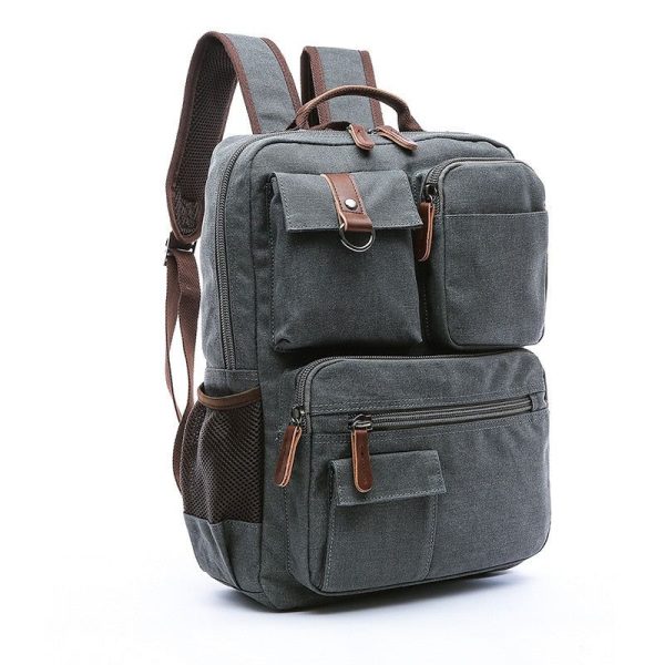 sac à dos toile canvas ordinateur