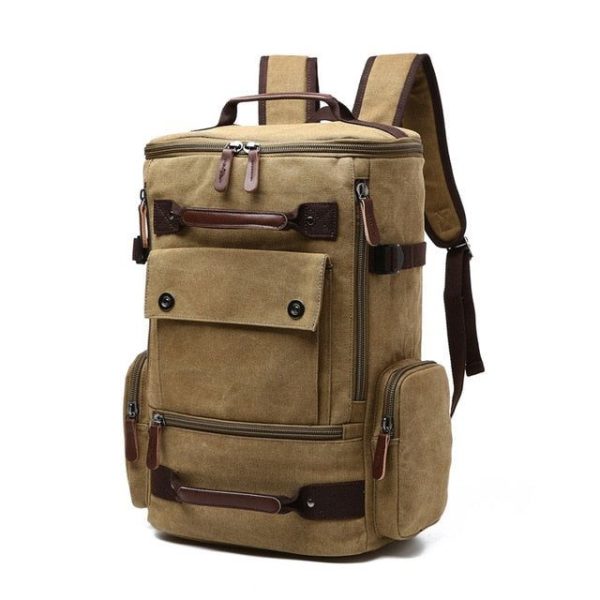 sac à dos vintage homme toile