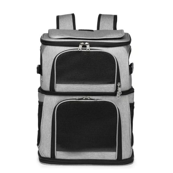 sac de transport double pour chat