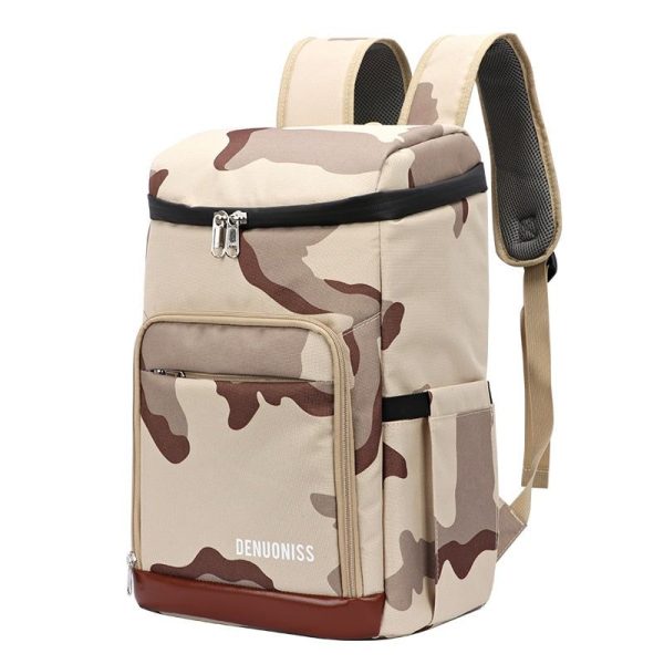 sac isotherme à dos style militaire
